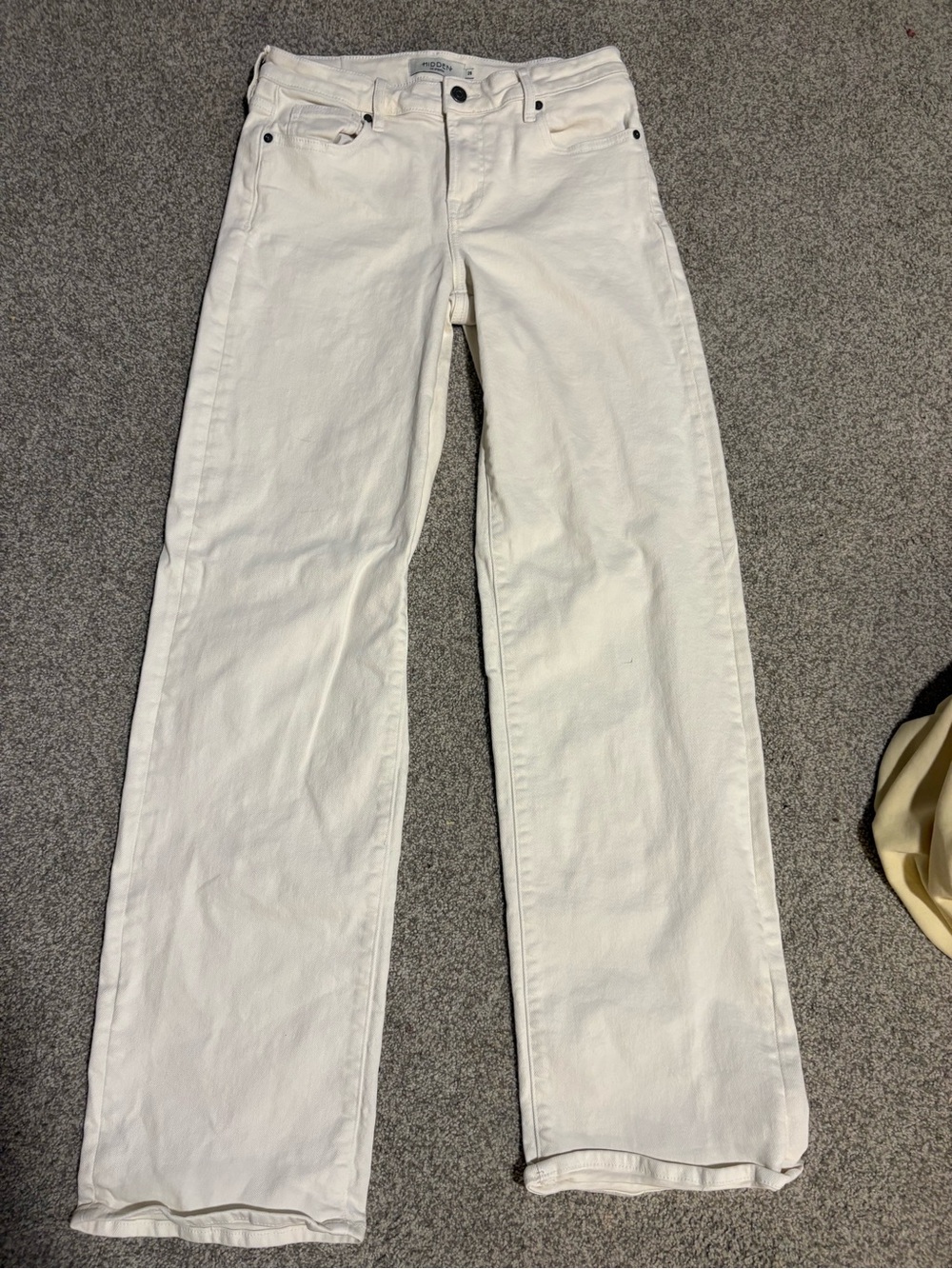 Women’s White Boot Cut Jeans